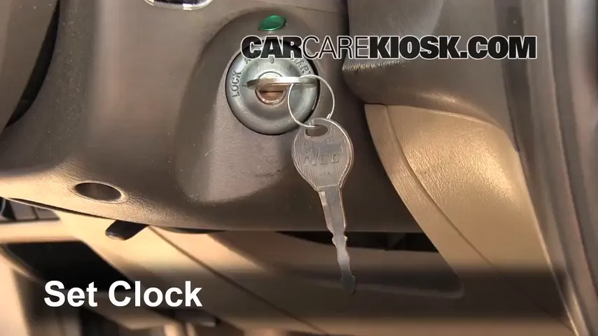 2002 Mazda Protege ES 2.0L 4 Cyl. Clock